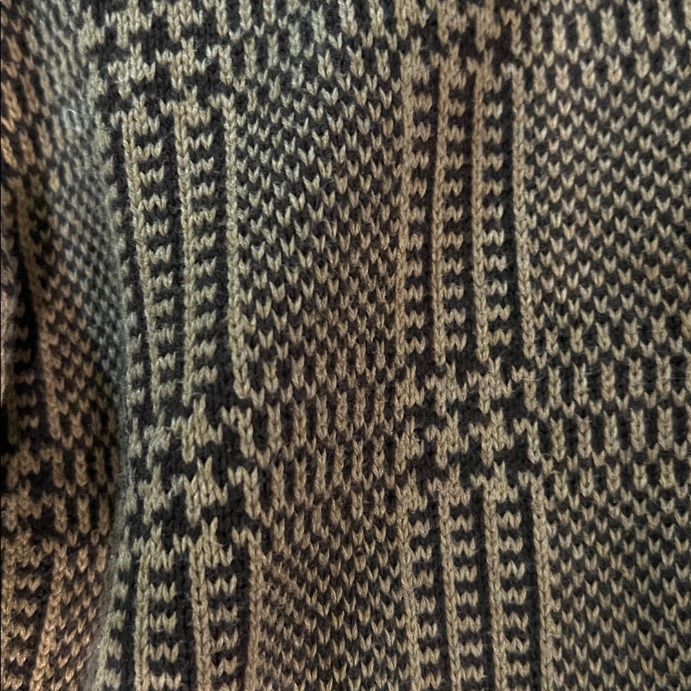 Women’s Lauren Ralph Lauren Brown Knit Zip Cardigan Sweater Small - Picture 5 of 7